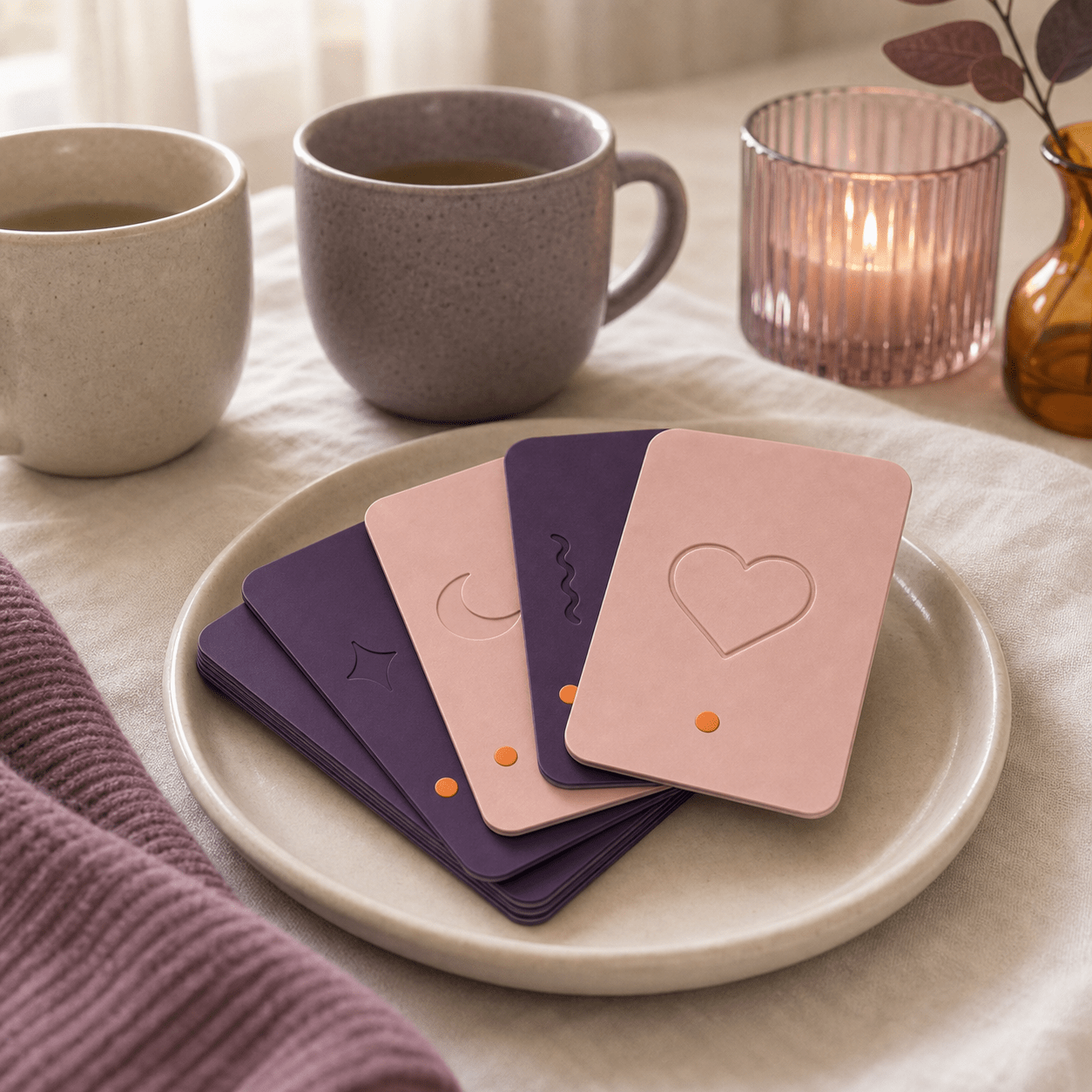 Closer Cards in hellem Lovly Lifestyle-Setting
